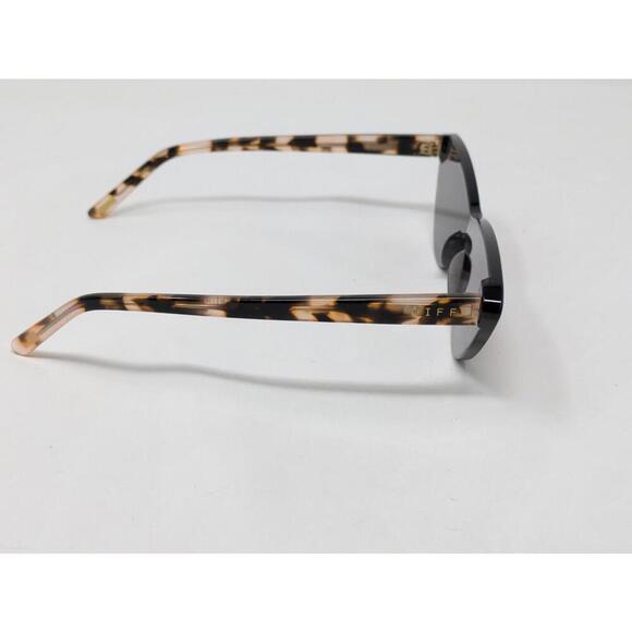 Diff Mya HM-TF65 Sunglasses, Himalayan Pink Tortoise Frame - Picture 2 of 9